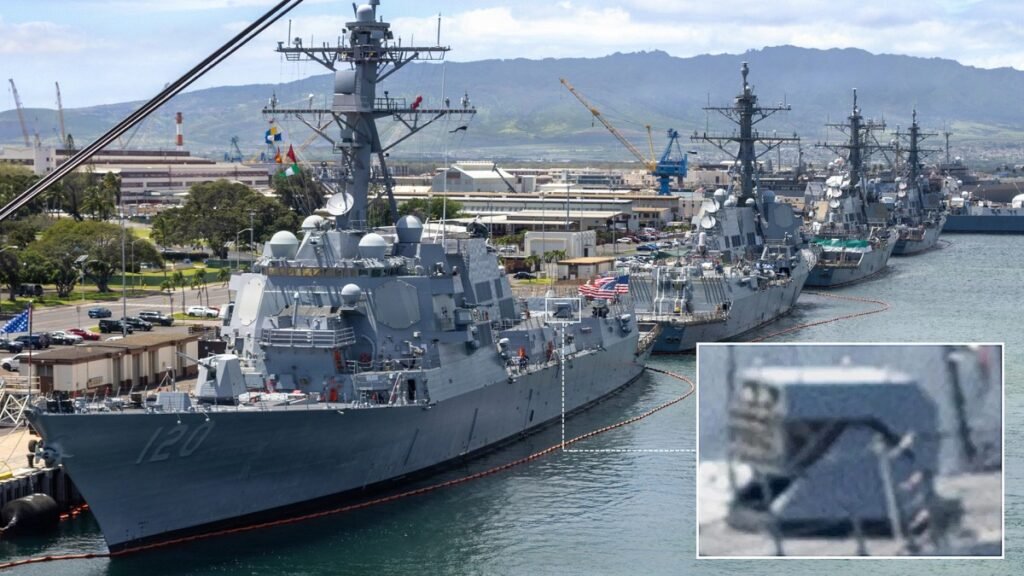 Mystery Launcher Appears On U.S. Navy Destroyer
