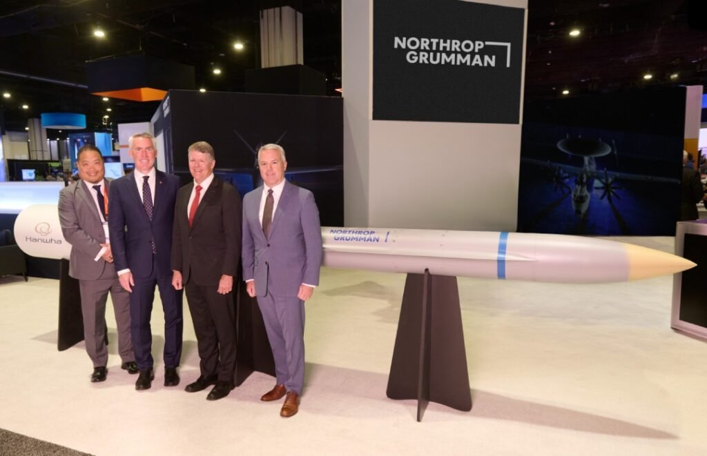 Hanwha - Northrop Grumman MOU photo-SAS2026 2