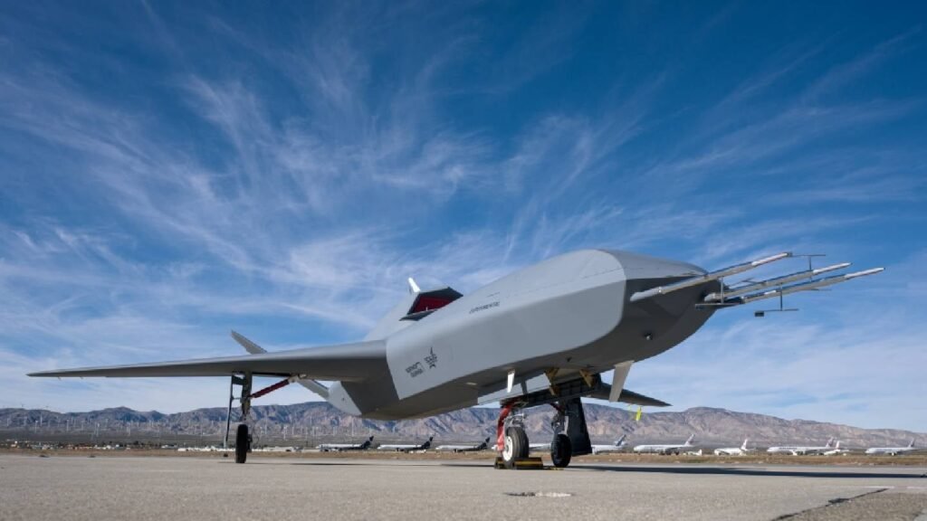 Northrop Grumman conducts first engine start for YFQ-48A Talon Blue