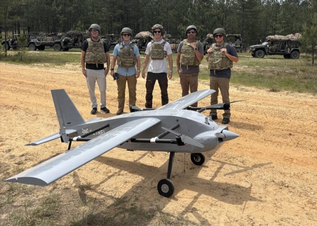 Petrel’s hybrid drone drops armed FPVs during test at Fort Polk
