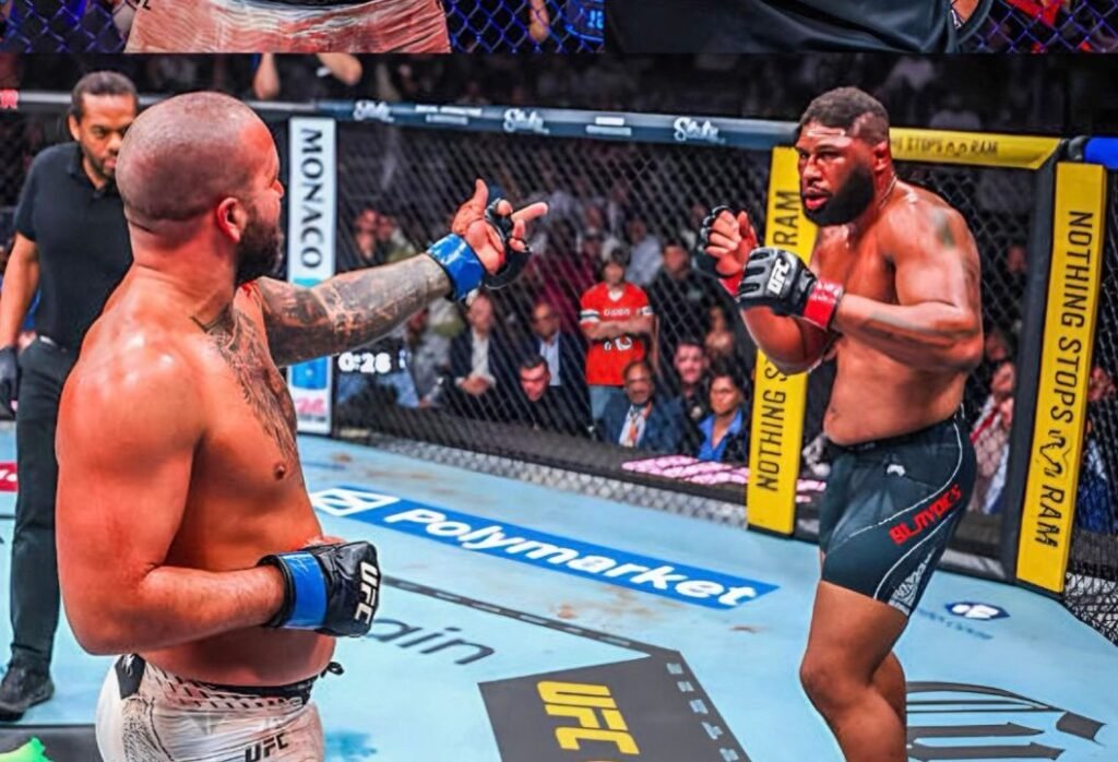 Pros react to the thrilling war between Josh Hokit and Curtis Blaydes at UFC 327 Josh Hokit, Curtis Blaydes, UFC 327, Pros react, UFC