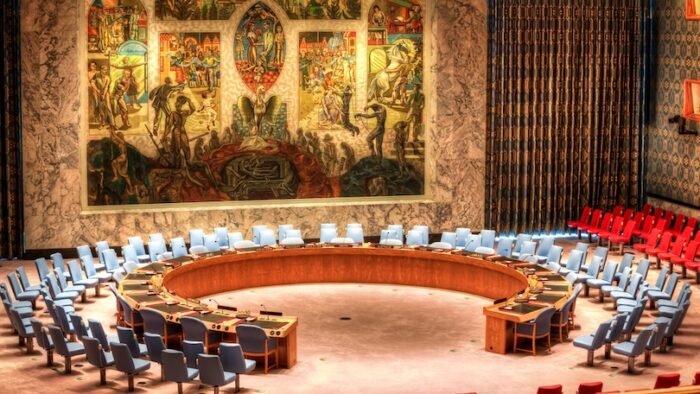 Recalling Ali Mazrui in Contemporary UN Reform Debates United Nations Security Council hall, Manhattan, New York