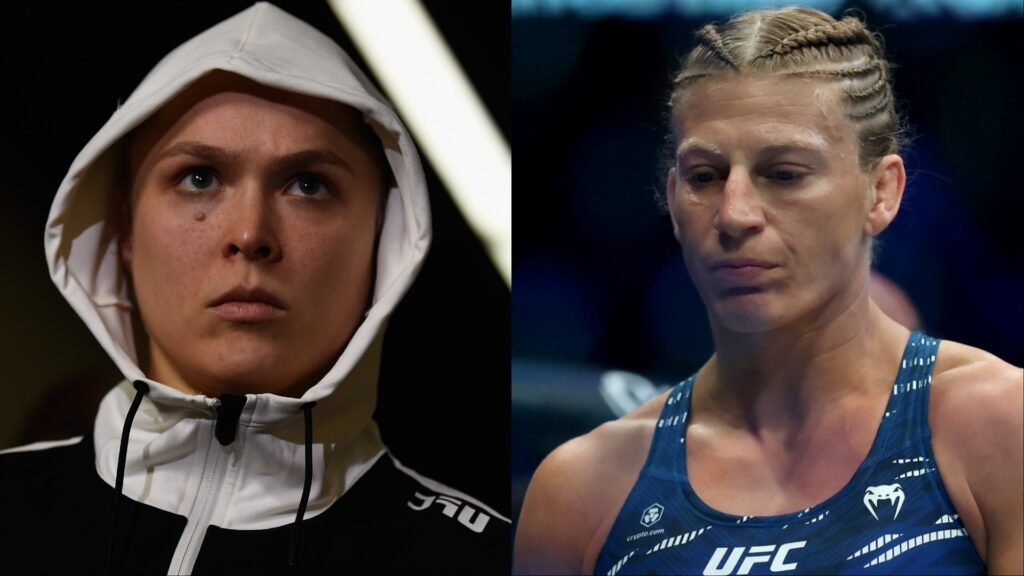 Ronda Rousey and Kayla Harrison