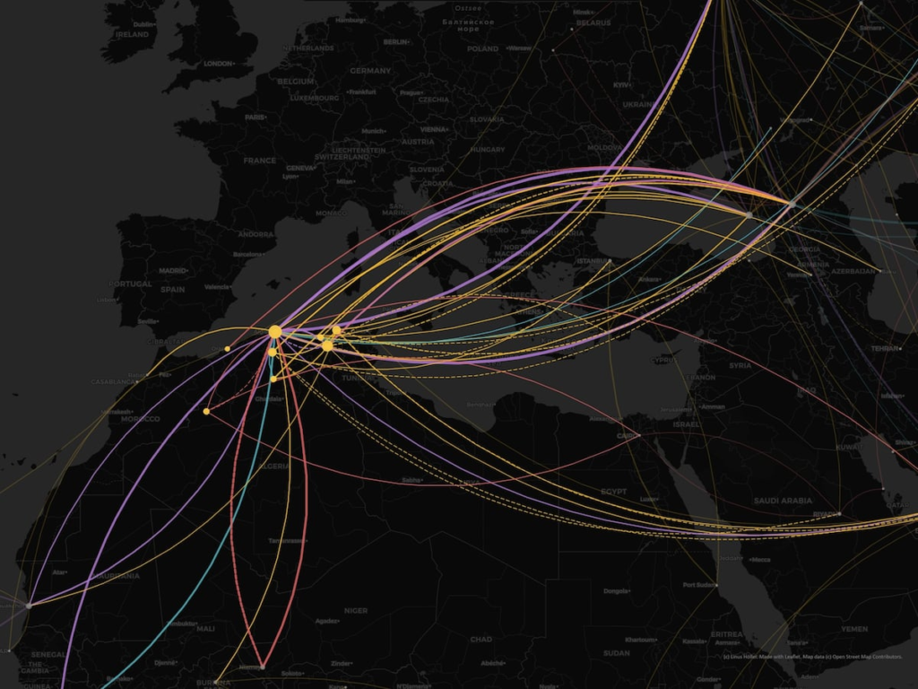 Russian shadow airlines use Algeria as base for secretive missions