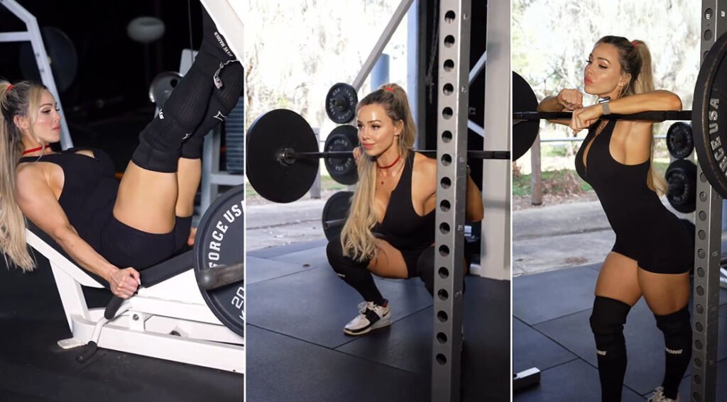 Stephanie Sanzo Celebrates Birthday With a Brutal Leg Day Workout Stephanie Sanzo Celebrates Birthday With a Brutal Leg Day Workout