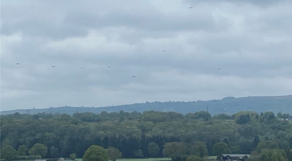 Swarm demo: Applied Intuition showcase UK autonomy