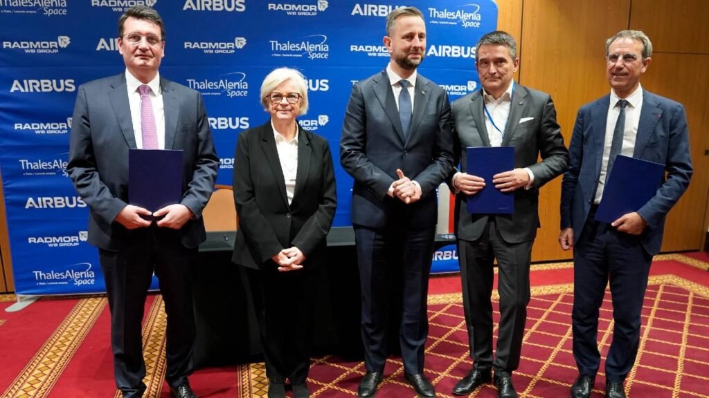 Thales Alenia Space, Airbus, Radmor to develop Poland’s defence satellite