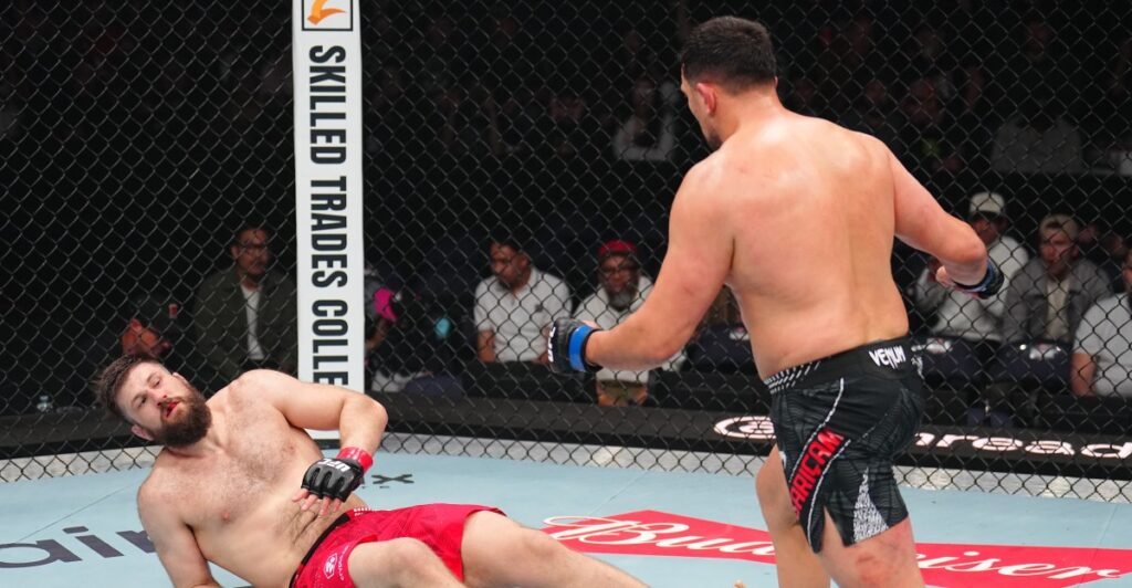 UFC Winnipeg video: Gokhan Saricam debuts with crushing knockout of Tanner Boser