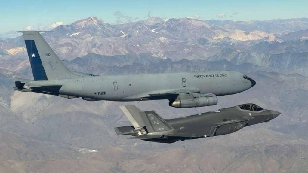 US, Chilean Air Forces achieve first bilateral F-35 air refuelling US, Chilean Air Forces achieve first bilateral F-35 air refuelling