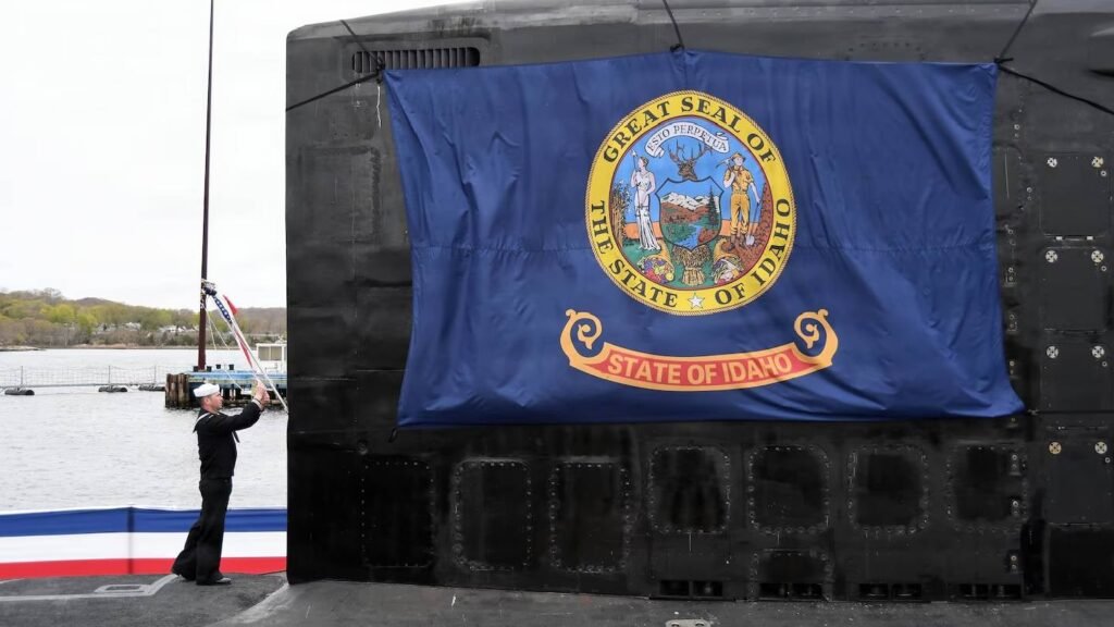 US Navy commissions nuclear-powered attack submarine USS Idaho