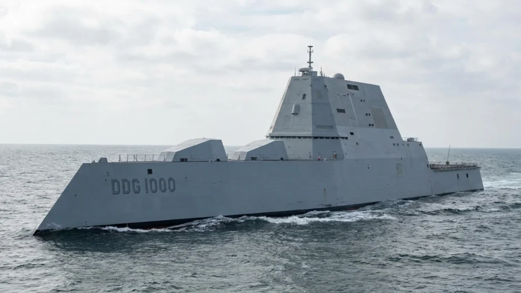 Advanced Gun Systems (AGS) on USS Zumwalt