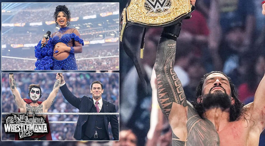 WrestleMania 42 Biggest Moments: Roman Reigns Triumphs, Bianca Belair Emotional Reveal & More