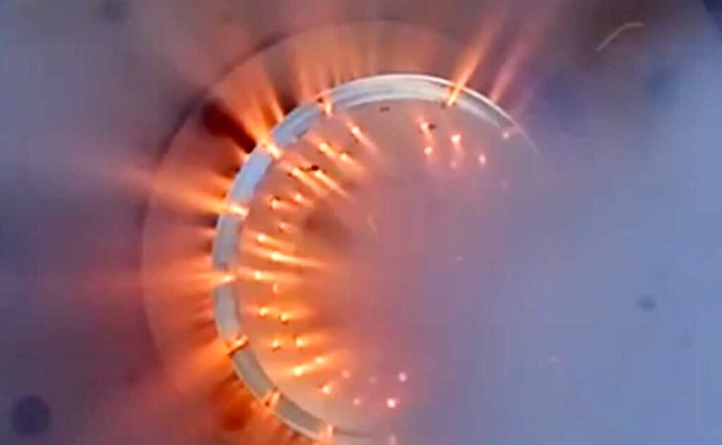 X-Bow fires motor ignitor utilizing a X-Bow developed eISD solution. [Photo: X-Bow Systems Inc]