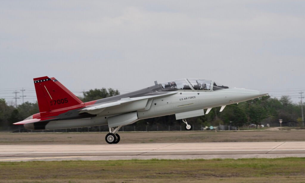 Advanced T-7A Red Hawk jet trainer cleared for production by U.S. Air Force