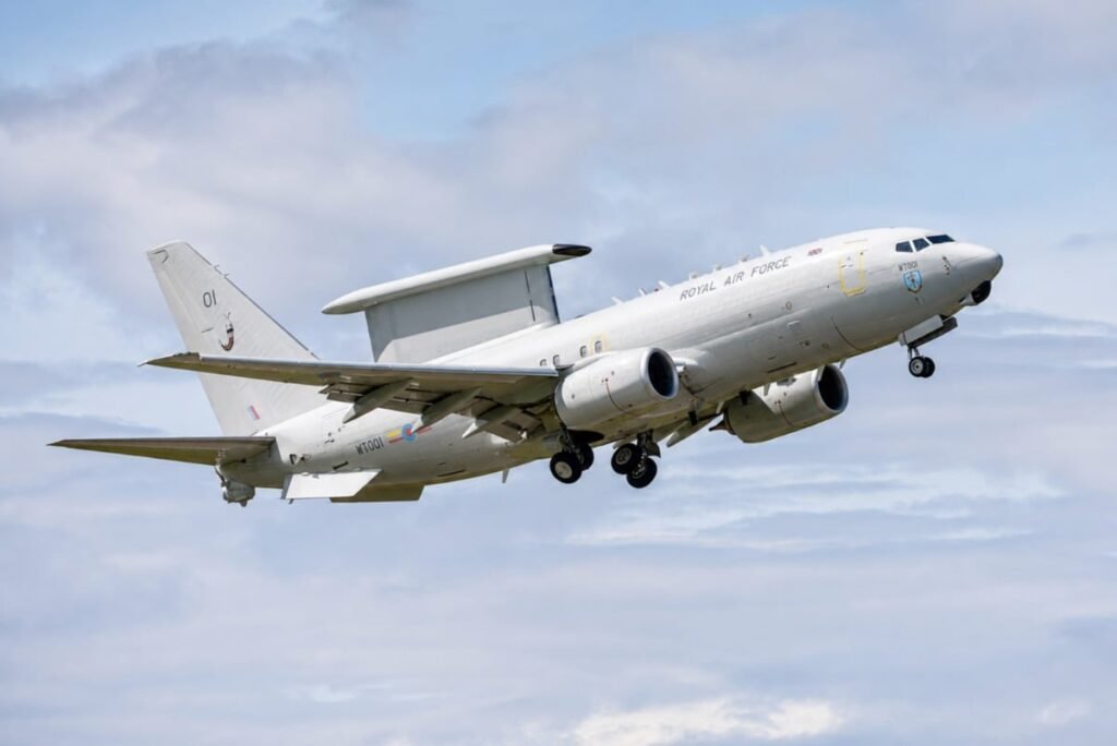 Britain’s next airborne radar plane begins final tests in Scotland Britain’s next airborne radar plane begins final tests in Scotland