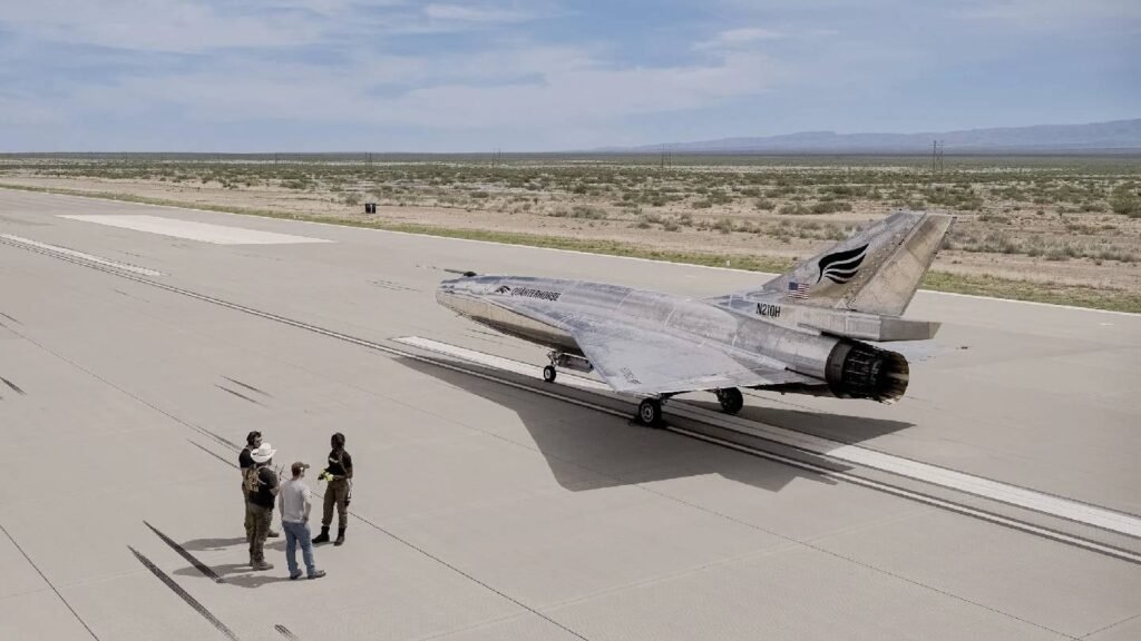 Hermeus’ Quarterhorse Mk 2.1 hits Mach 1.21 in first supersonic flight Hermeus’ Quarterhorse Mk 2.1 hits Mach 1.21 in first supersonic flight
