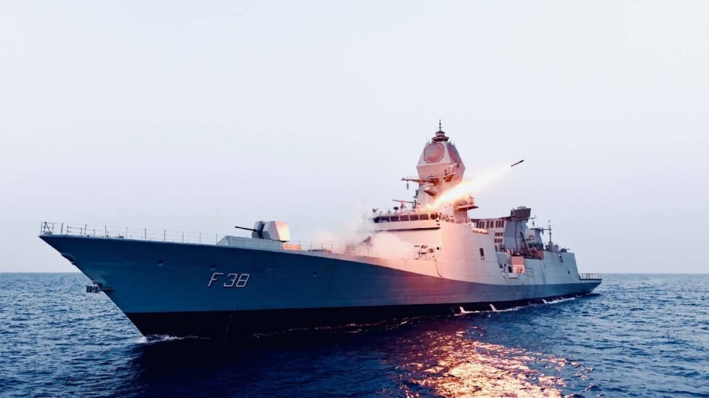 Indian Navy receives sixth Nilgiri-class frigate Mahendragiri from MDSL