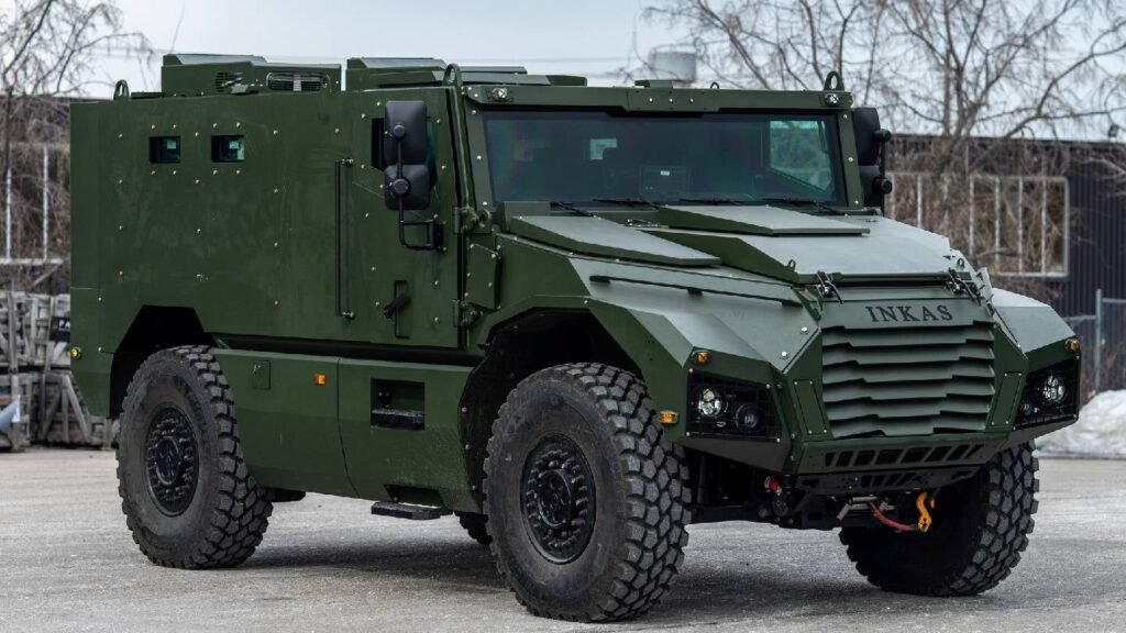 Inkas launches M1 MRAP mine-resistant armoured vehicle