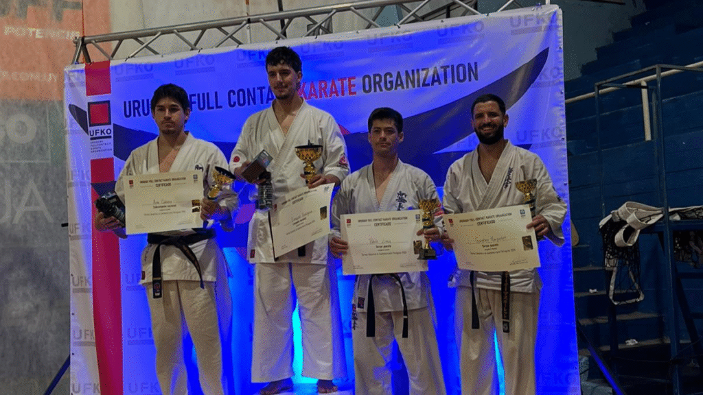 KWU SENSHI Uruguay earns strong results at the 5th Uruguayan Full Contact Karate Championship