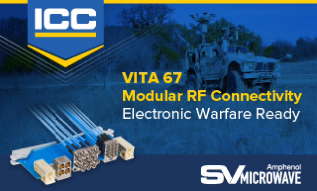 Modular VITA 67 Interconnects Available at ICC