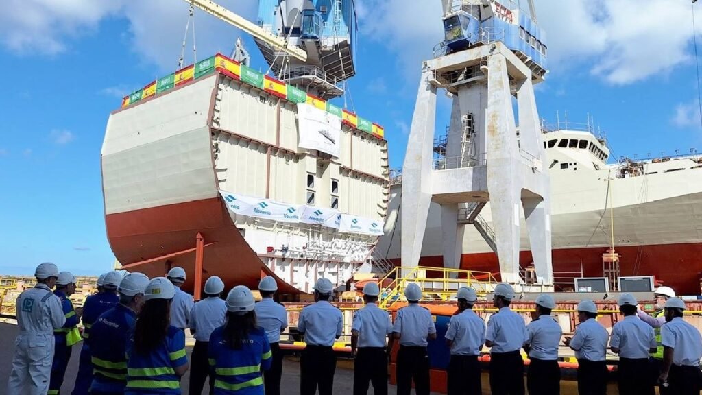 Navantia lays keel for seventh Royal Saudi Naval Forces corvette