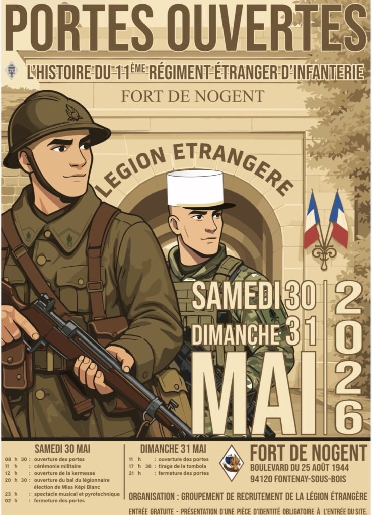 Open House at the Foreign Legion Recruitment Group – May 30 and 31, 2026
