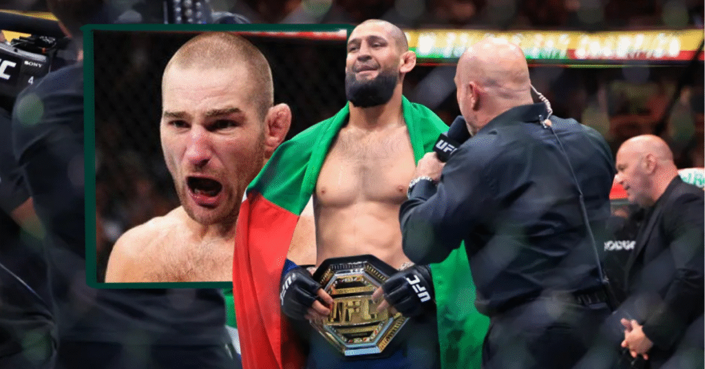 Sean Strickland Dares Third World Dog Khamzat Chimaev To Showdown ahead of Title Match