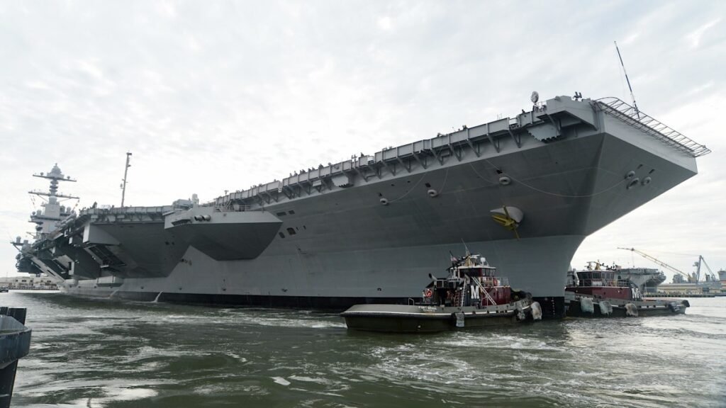 Supercarrier USS Gerald R. Ford To Act As Floating Nuclear Power Plant For Facilities On Land Supercarrier USS Gerald R. Ford To Act As Floating Nuclear Power Plant For Facilities On Land