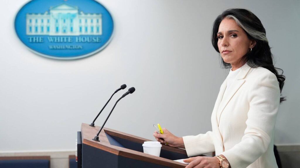 Tulsi Gabbard resigns as director of national intelligence, citing her husband’s health Tulsi Gabbard Resigns as Director of National Intelligence, Citing Her Husband's Health