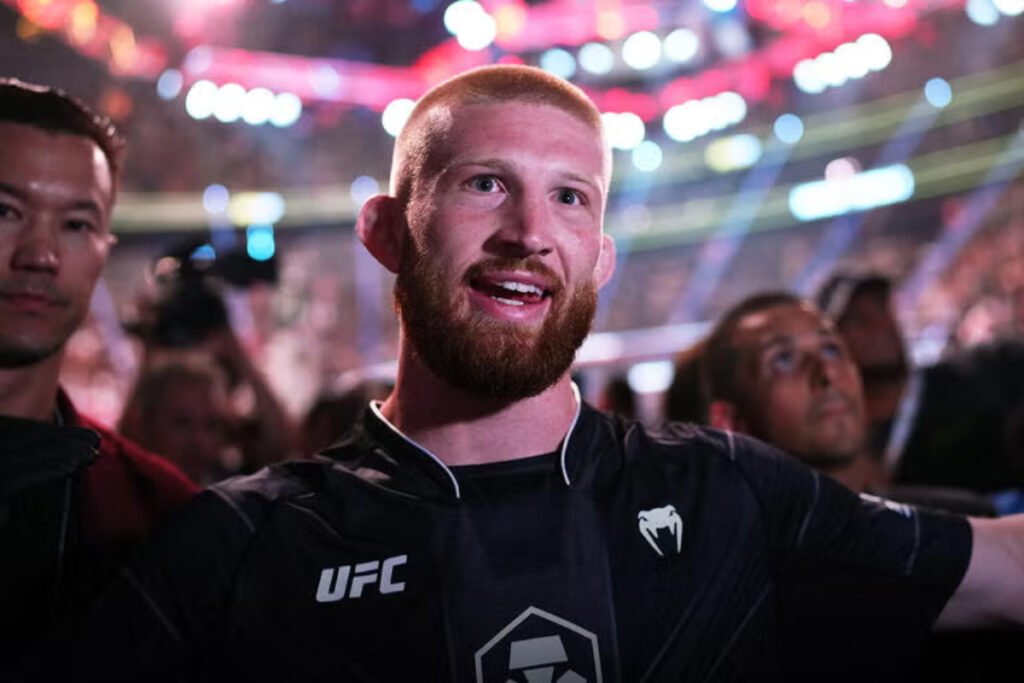 UFC Freedom 250 opponent thinks Bo Nickal was looking for an easy fight: “I would too if I was in Bo’s shoes” Bo Nickal celebrates UFC win