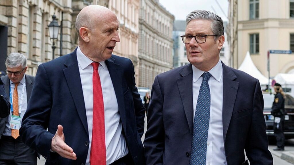 UK Defence Secretary throws support behind Starmer