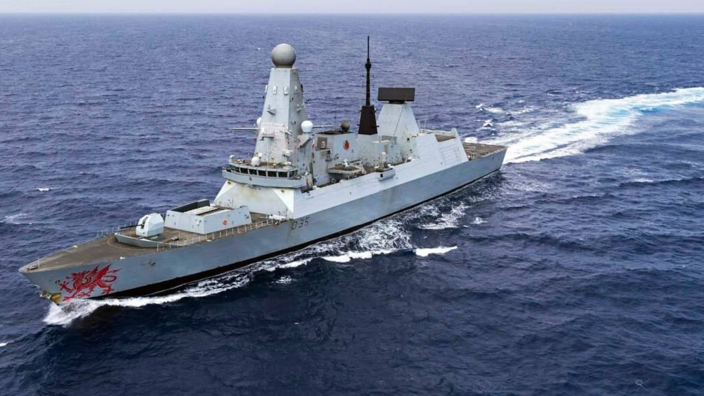 UK sends HMS Dragon to Middle East for potential Hormuz mission