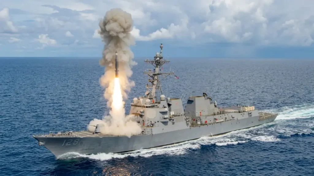 US Navy USS Ted Stevens Destroyer Strengthens Missile Defense