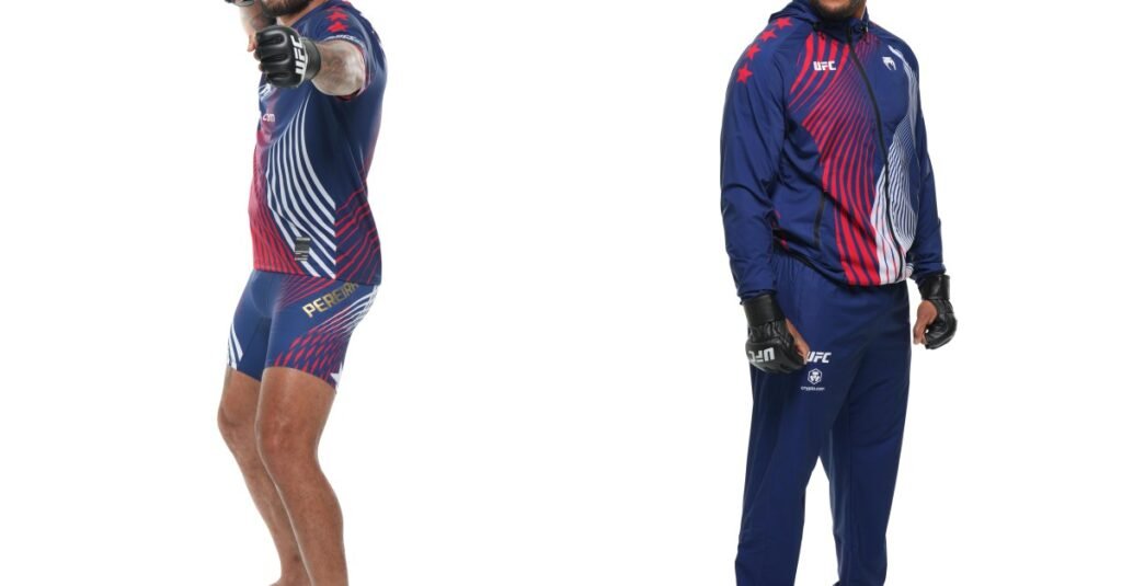 Video: UFC reveals White House fight kits, erects pop-up shop in DC