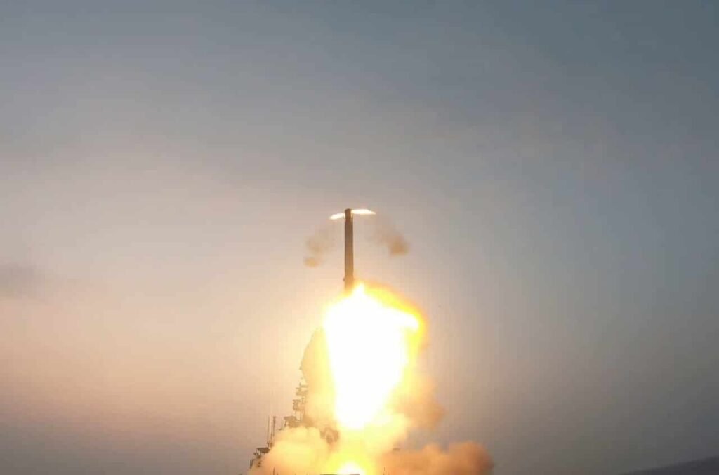 India test-fires Advanced sea-to-sea variant of BrahMos Missile