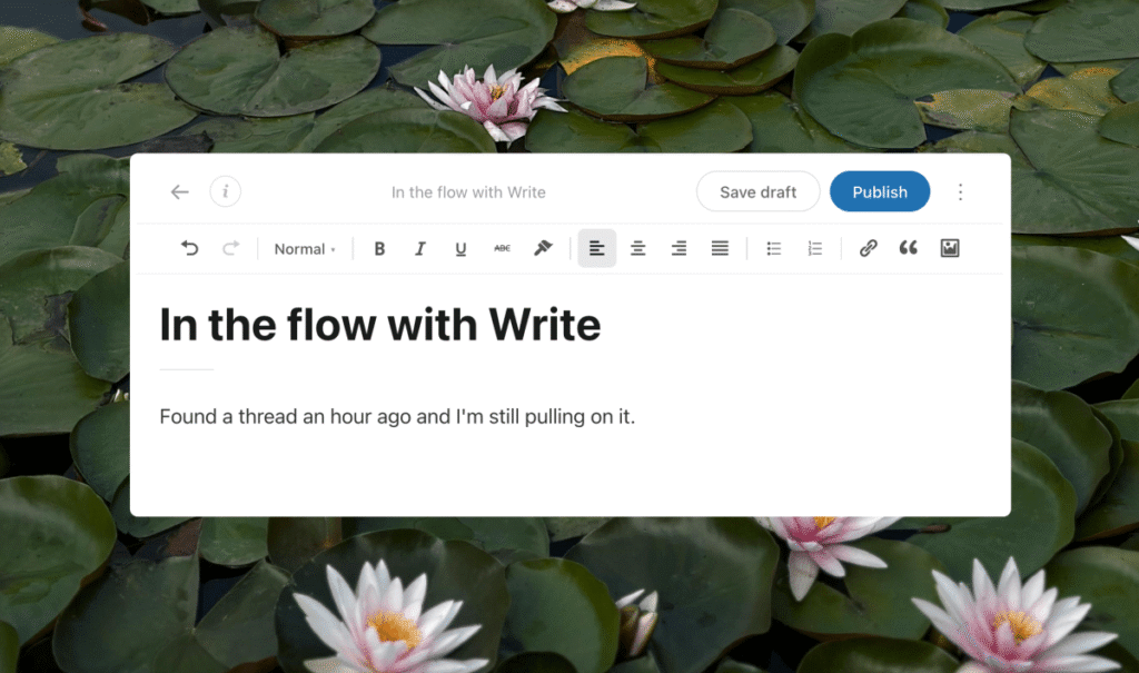 a new way to post, built for writers – WordPress.com News