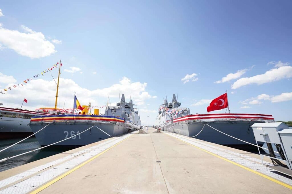 ASFAT Delivers TCG Koçhisar to the Turkish Navy and CAm. Roman to Romania in Landmark Double Ceremony ASFAT Delivers TCG Koçhisar to the Turkish Navy and CAm. Roman to Romania in Landmark Double Ceremony