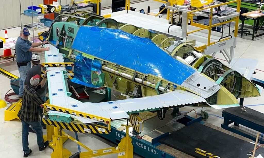 Aurora moves X-65 closer to flight as CRANE demonstrator takes shape