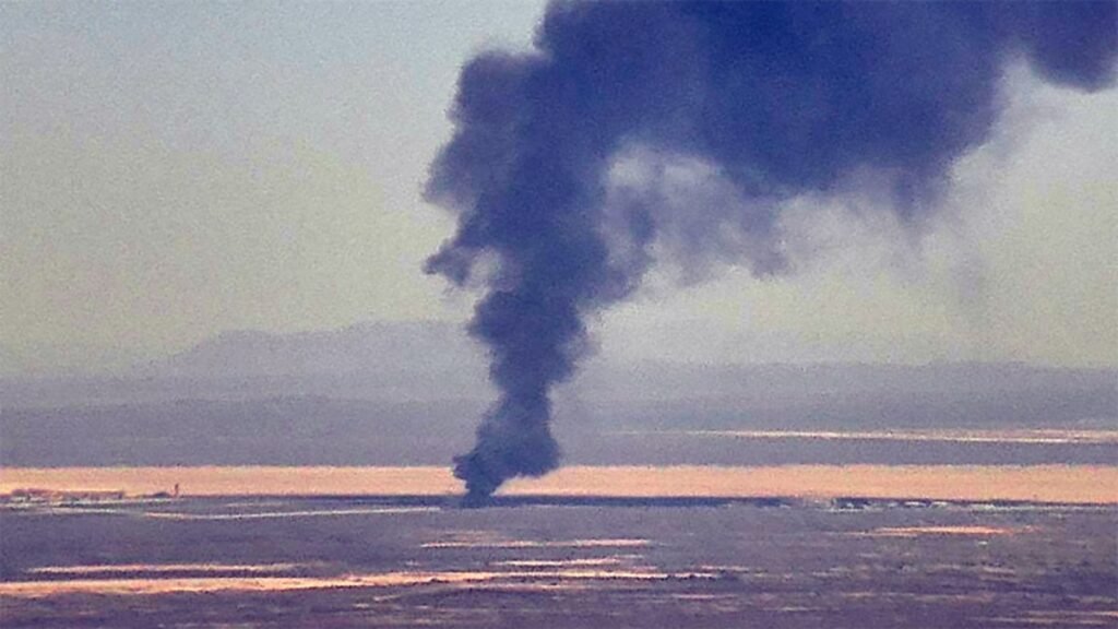 B-52 Bomber Crashes At Edwards Air Force Base In California (Updated)