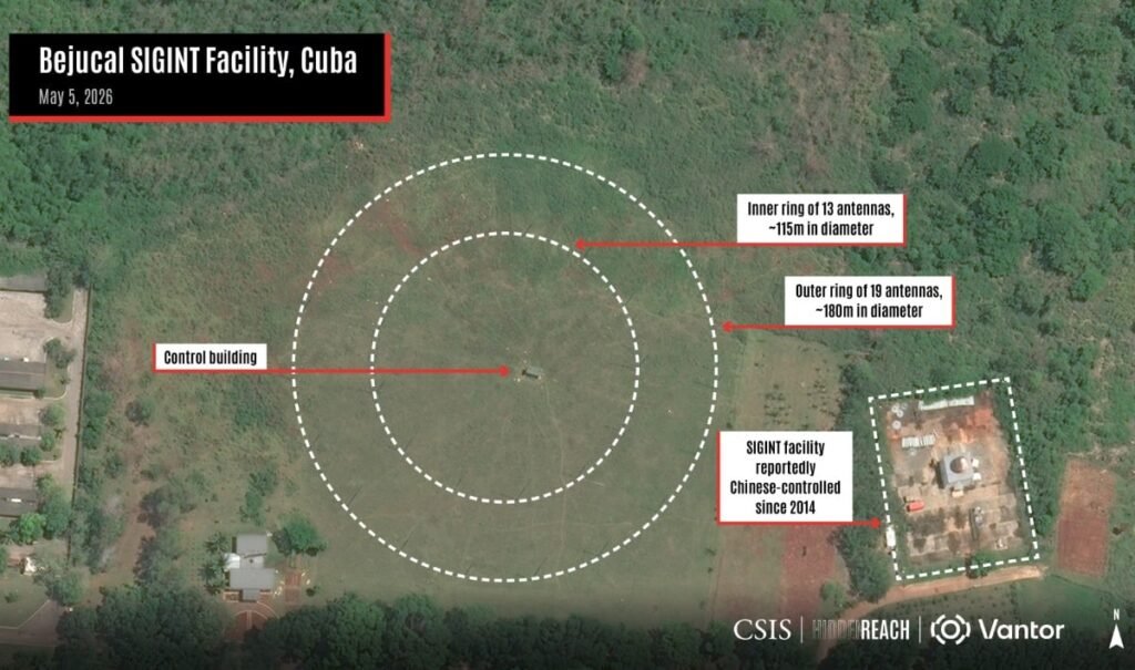 China-linked spy site in Cuba is now fully operational China-linked spy site in Cuba is now fully operational