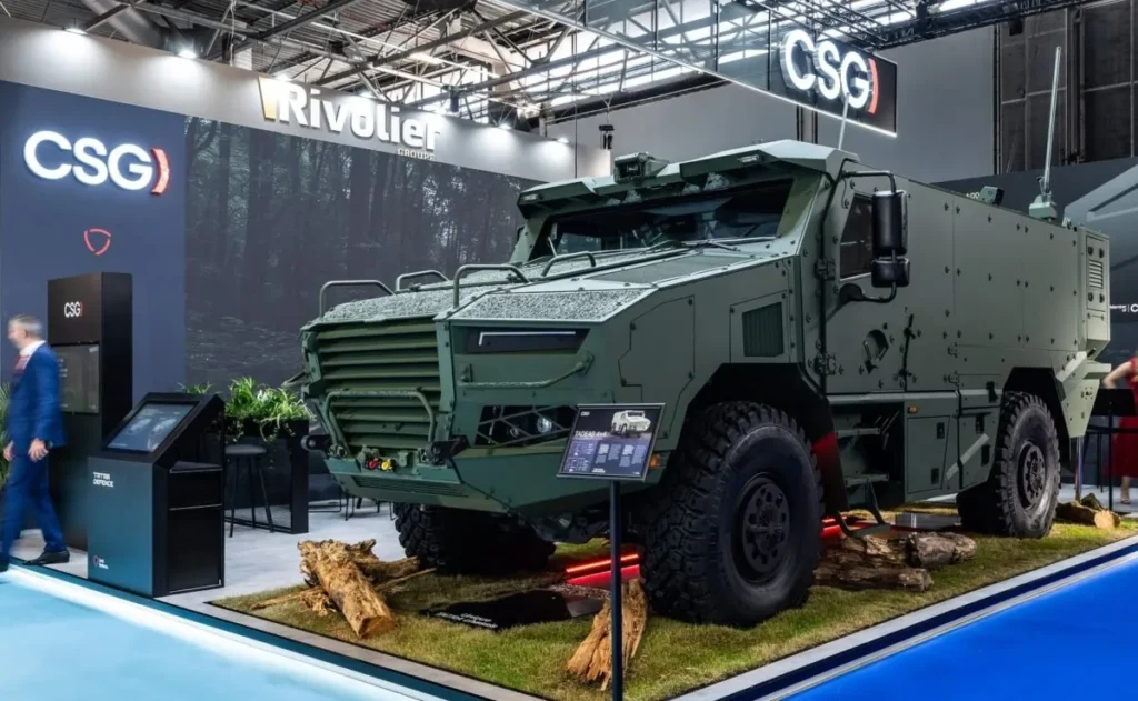 Czech Industry Unveils Tadeas 4x4 Command Vehicle for NATO Forces