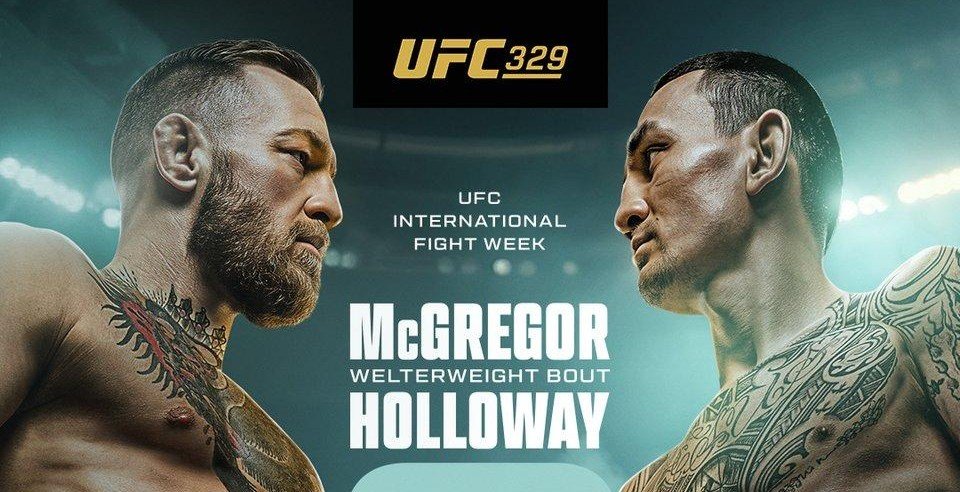 DESTINY! UFC 329 official poster revealed for Conor McGregor vs. Max Holloway 2 DESTINY! UFC 329 official poster revealed for Conor McGregor vs. Max Holloway 2