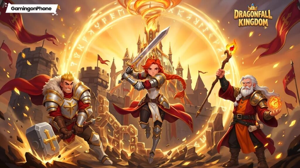 Dragonfall Kingdom brings a large-scale 4X strategy experience in a shared fantasy world, now live on Android Dragonfall Kingdom Launch Cover