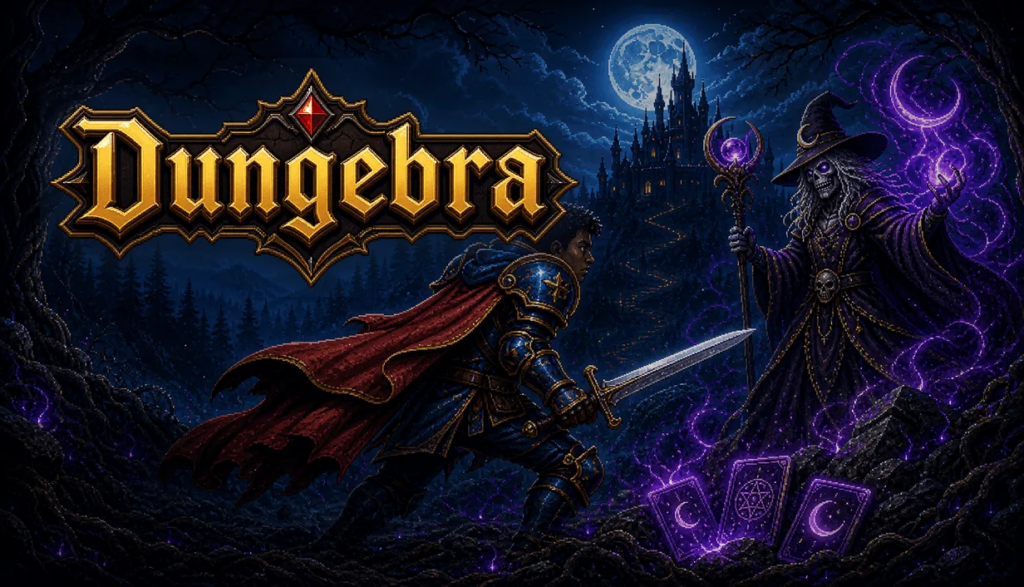 Dungebra Roguelite Deckbuilding RPG