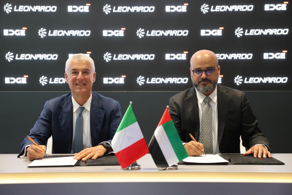 EDGE And Leonardo to Partner Through a Joint Venture on Advanced Defence Sensors and Systems