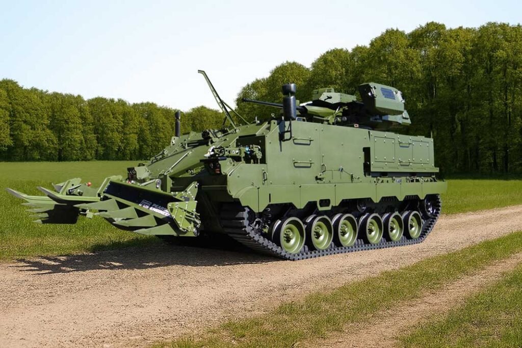 With its 30mm main gun, the ACSV is equipped with a powerful air defense system. [Photo ©FFG]