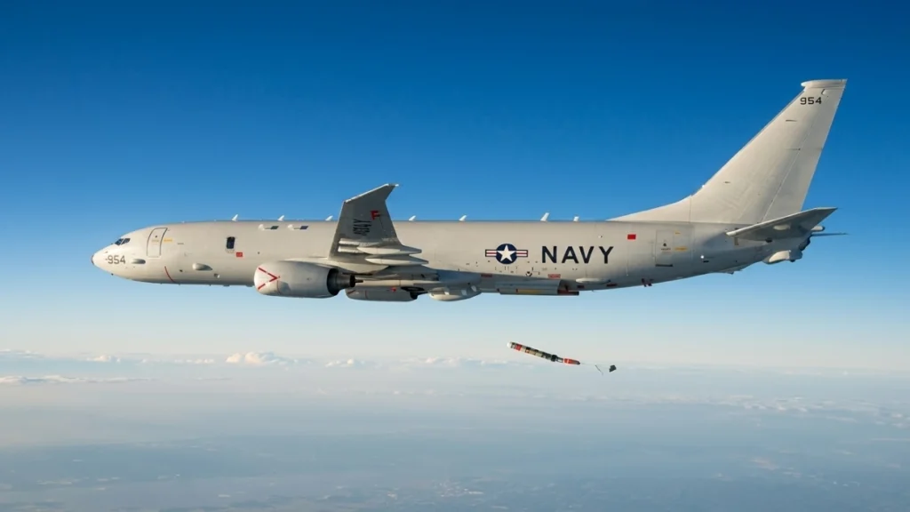 First P-8 Poseidon Missile Test Aircraft Joins Pacific Range Operations