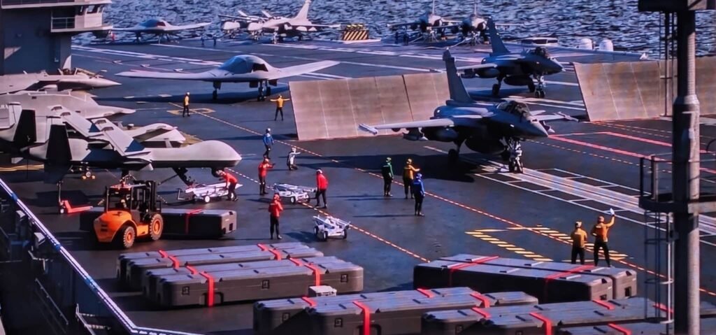 France Issues RFI for Future Collaborative Combat UAV with Carrier-Capable Focus PANG France Libre Rafale Marine F5 Collaborative Combat UAV