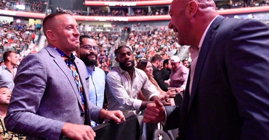 Georges St-Pierre reveals his requests made to UFC for Anderson Silva fight to happen Georges St-Pierre reveals his requests made to UFC for Anderson Silva fight to happen