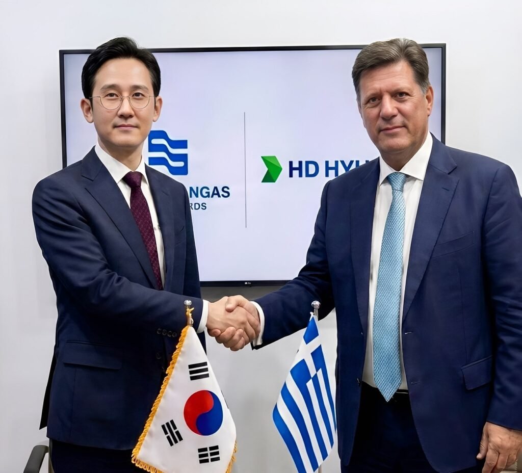HD Hyundai Heavy Industries Partners with Greece’s Maritime Power for Naval Defense HD HHI Skaramangas